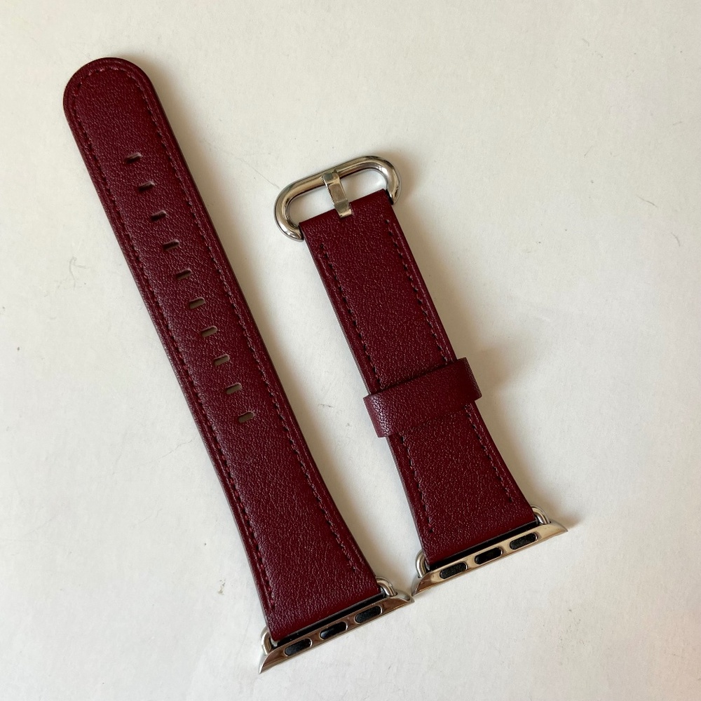Apple Watch 40mm Genuine Leather Band Brown Cordovan